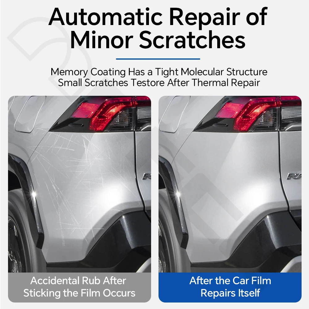 Pre-cut PPF For Toyota RAV4 2019-2025 TPU Paint Protection Film Car Body Resistant Anti-scratch Clear Bra Invisible Repairable view 2