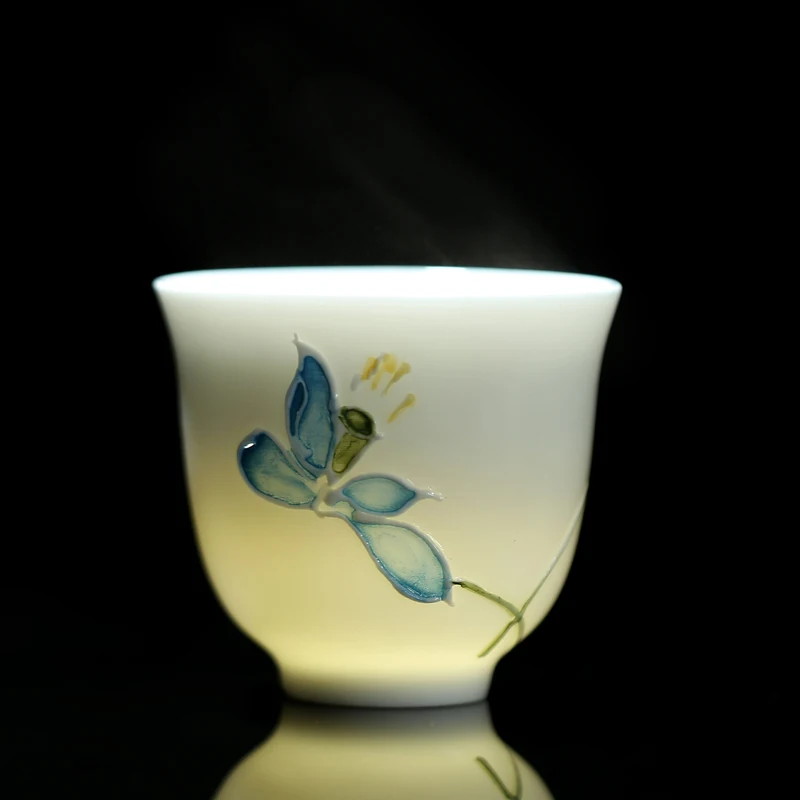 

Chinese Sle Cerc Small Liquor Cups Set for Home Use Hand Dn Illustration Creative Design One Liang Two Liang 50ml 00ml