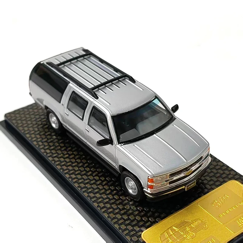 Bliss 1:64 Scale Suburban GMT400 2026 Alloy Car Model Ornament Souvenir Display Collection Hobby Gift