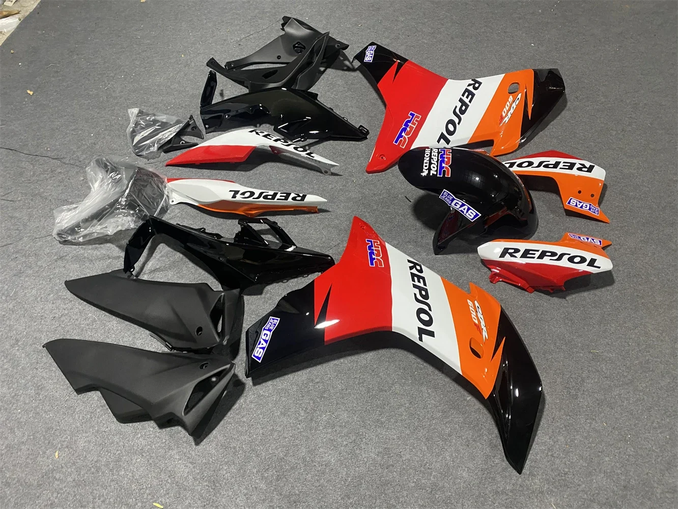 New ABS Motorcycle Whole Fairings Kit fit for CBR600F 2011 2012 2013 2014 CBR600 F CBR 600F Bodywork full fairing orange