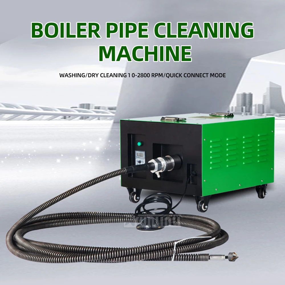 

For YQ-T-1500 Boiler Pipe Cleaning Machine Smoke Pipe Water-cooled Wall Heat Exchanger Dredging Machine