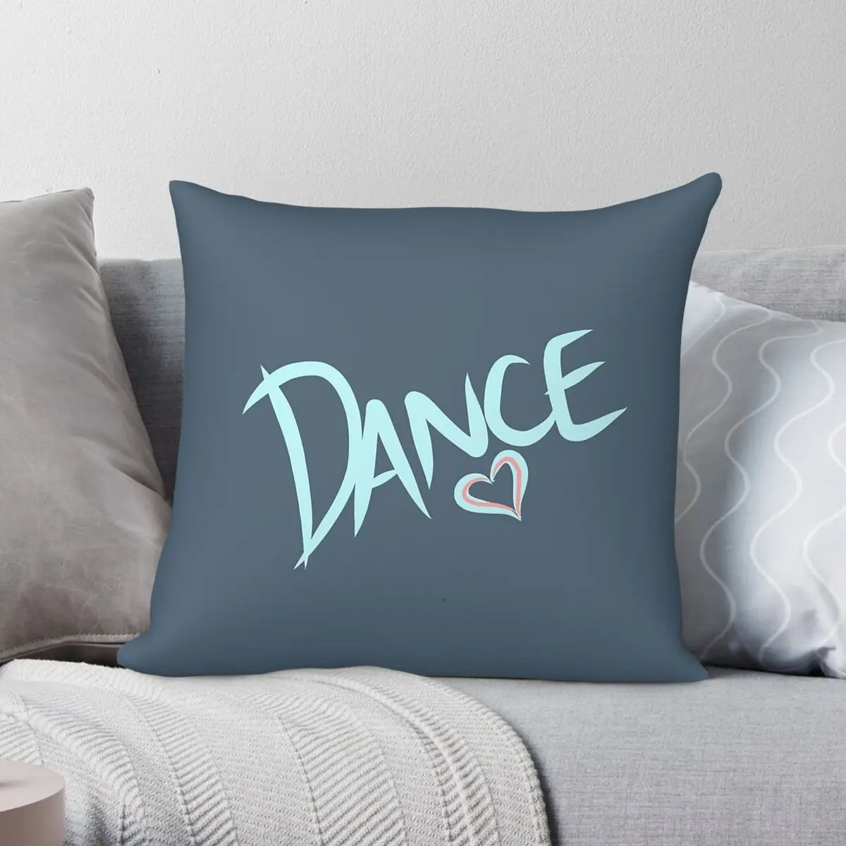 Dance Dance Dance Square Pillowcase Polyester Linen Velvet Pattern Zip Decor Pillow Case Sofa Seater