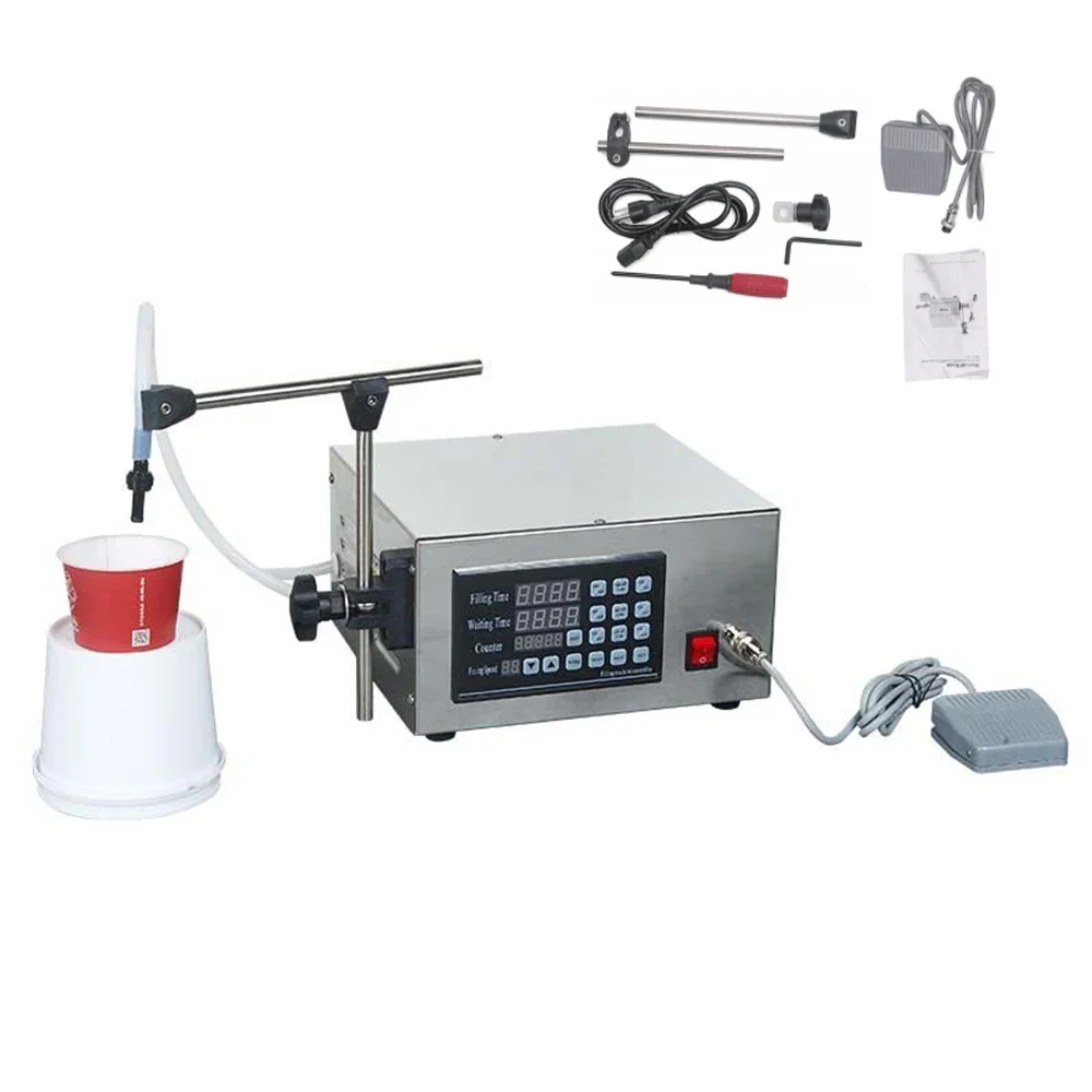 Liquid Filling Machine Digital Filling Automatic Digital Control Bottle Filling Machine 2-3500ml Water/Drinking Water/Liquor