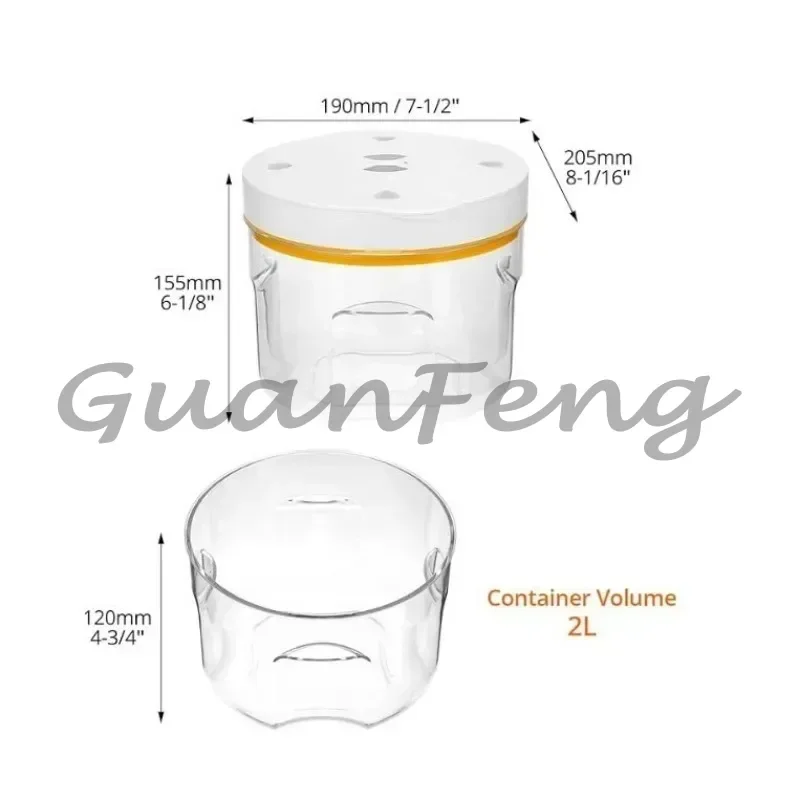 2nd Gen 95kPa Resin Bubble Remover, Vacuum Defoaming Tool for Resin Casting & Handmade Crafts