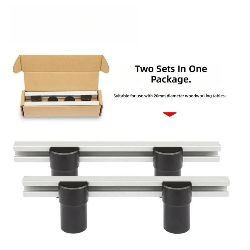 Woodworking Table Baffle Block Positioning Plate Non-slip Aluminum Alloy Manual DIY Tenon Accessories Tool Clamping Fixing