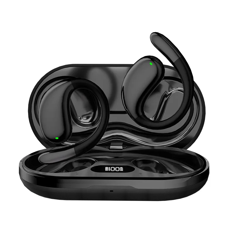 

Wireless Earphones Bluetooth 5.4 Ear Hooks Open-Ear Earphones Bilateral stereo Power display Sport music Headphones