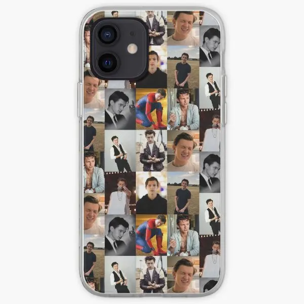 Tom Holland Iphone Tough Case  Phone Case Customizable for iPhone 6 6S 7 8 Plus X XS XR Max 11 12 13 14 Pro Max Mini Silicon