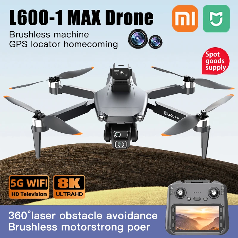 Xiaomi mijia L600-1 MAX GPS Drone 8K HD professional camera 5G WIFI UAV Brushless Laser Obstacle Avoidance Quadcopter Dron Toys