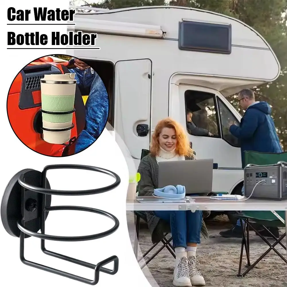 

Double Fence Car Water Bottle Holder for Car Truck SUV Easy Install Universal Beverage Bottle Organizer Vehicle Accessories