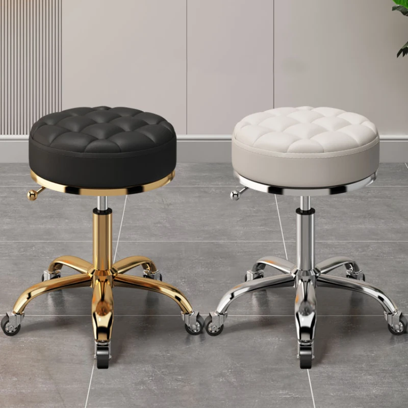 Cosmetic Hairdressing Stool Rally Big Stool Dedicated To The Hair Salon Beauty Nail Stool Barber Shop Transfer Chair Accessories