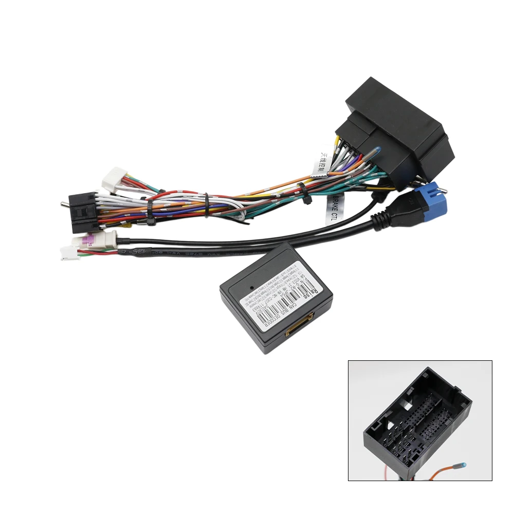 9 Inch Car Radio Fascia Frame Adapter With Canbus Box Decoder Android Radio Dash Fitting Kit For Jeep Renegade 2016‑2020