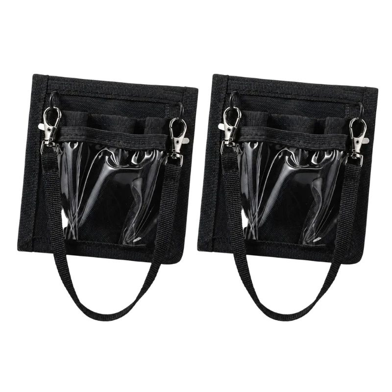 Portable Utility with Sectioned Storage and Clear Card Pocket