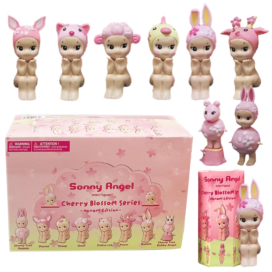 

Anime Sonny Angel Blind Box Cherry Blossom Series PVC Anime Figures Ornaments Dolls Fans Children Gift Random New Hot In Stock