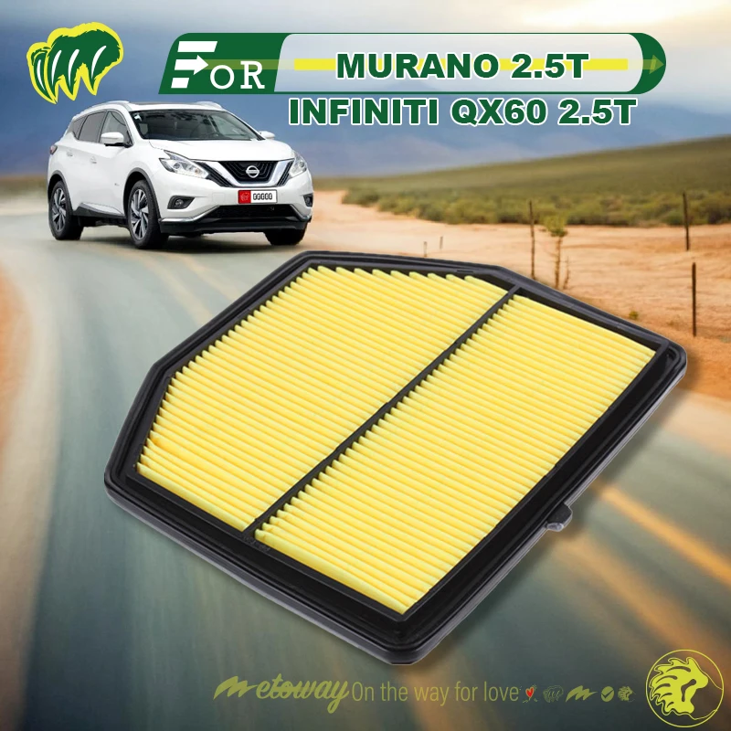 

For MURANO 2.5T INFINITI QX60 2.5T Hybrid Car Air Filter Auto Climate Control Replacement Filter Replace Accessory