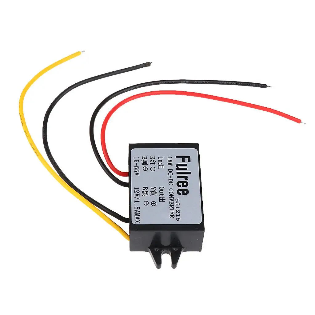 Waterproof Shockproof DC Buck Module Voltage Regulator Compact Power Converter for Instrument Protection