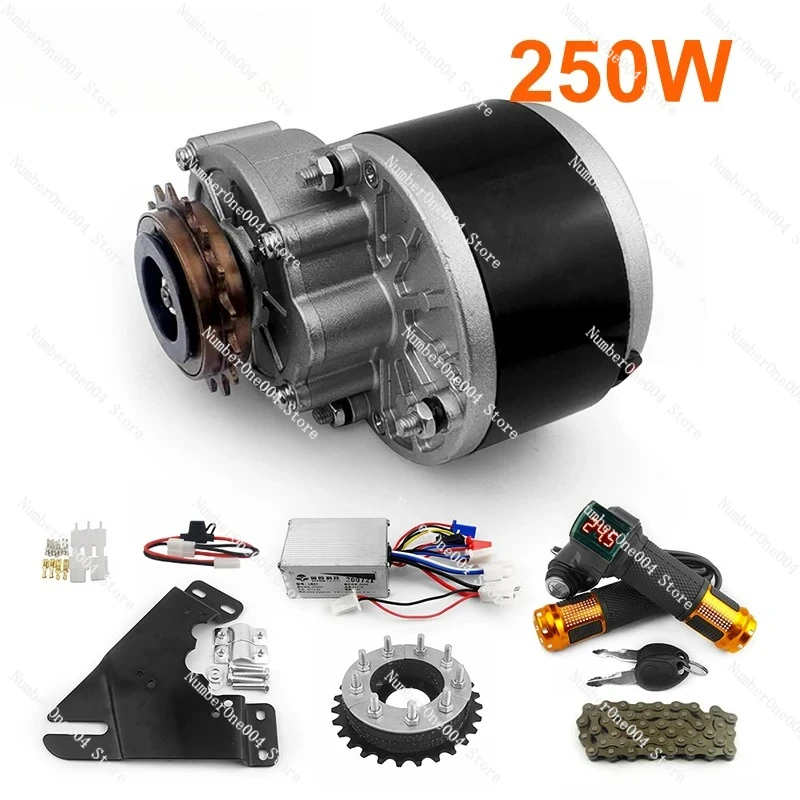 For Common Bike Left Chain Drive Customized For Electrical Geared Bicycle Derailleur 250W 350W 450W Electric Conversion Kit