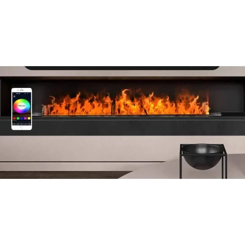

Atomized Electronic Fireplace Decoration Simulation Flame Household Living Room TV Cabinet Humidifier