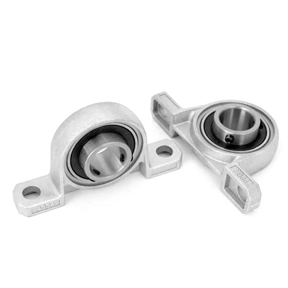Self-aligning Mounted Block Housing 8mm 10mm 12mm 15mm Thrust Bearing Pillow Block Bearing ZINC Alloy KP000 KP001 KP002