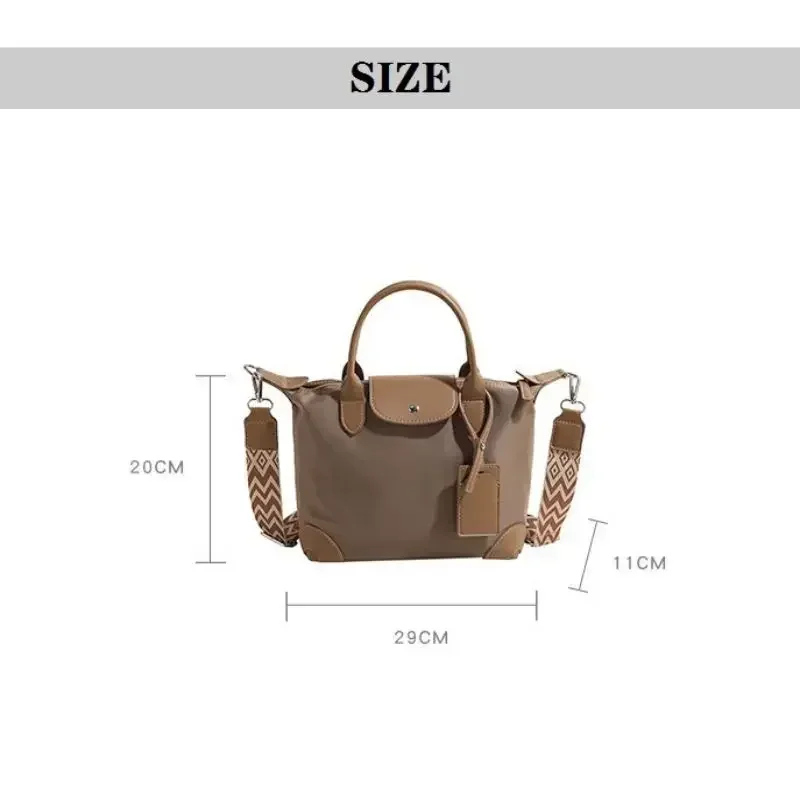 High Quality Nylon Dumpling Bags for Women Luxury Brand Designer Handbags Large Capacity Shoulder Crossbody Bag Fashion Tote Bag