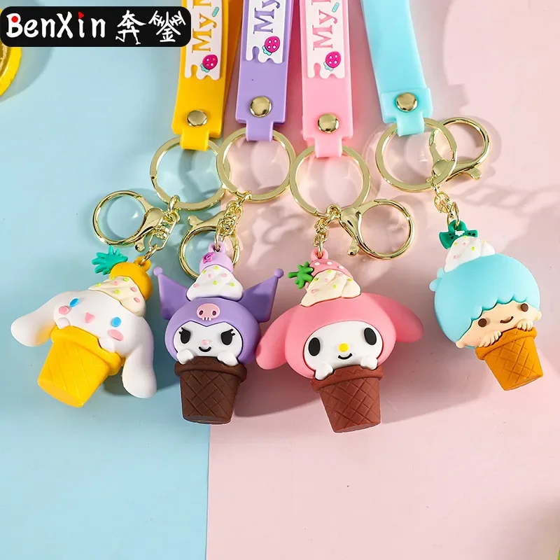 

Брелки с креативными персонажами Miniso, брелки и подвески, автомобильные подвески, изысканные аксессуары для сумок