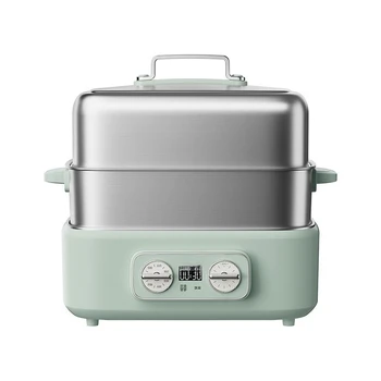 All-steel electric steamer multi-functional cooking and stewing