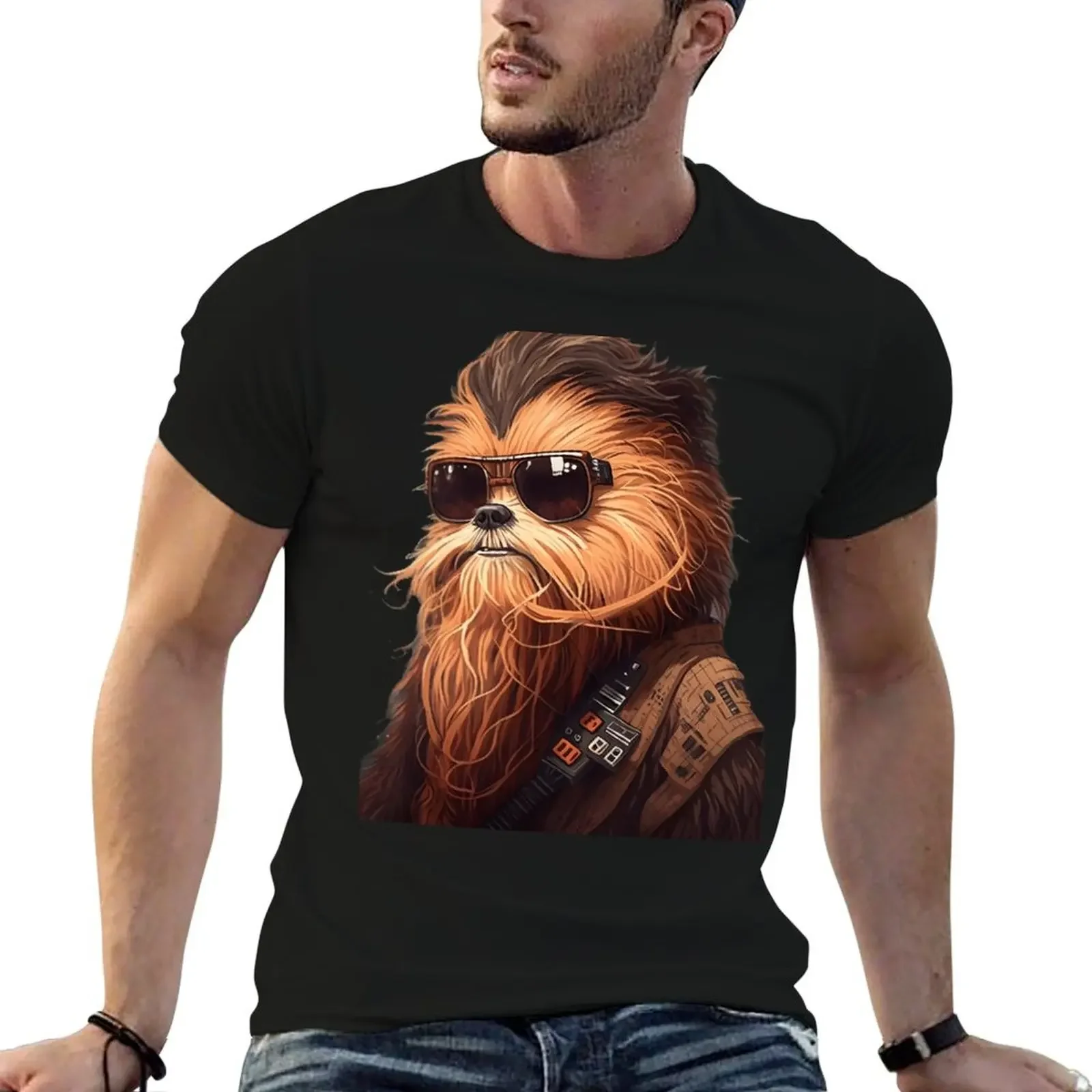 Wookie T-Shirt plus sizes aesthetic clothes customs design your own mens fashion