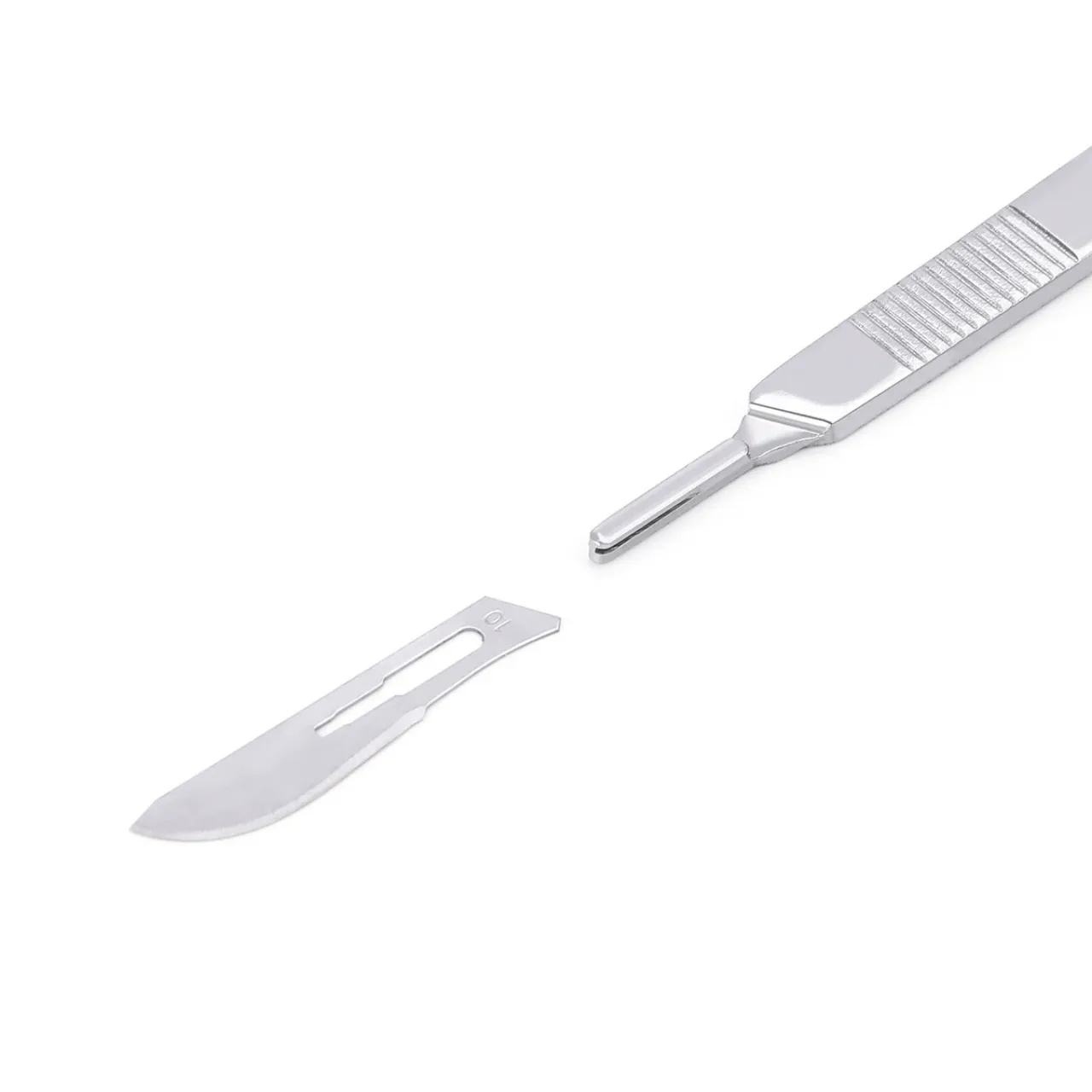 Dental 3 #   Chirurgischer Skalpellgriff 12,5 cm, Edelstahl, passend für # 10 # 11 # 12 # 15 Klingen Materiales De Laboratorio Dental 1 STÜCK