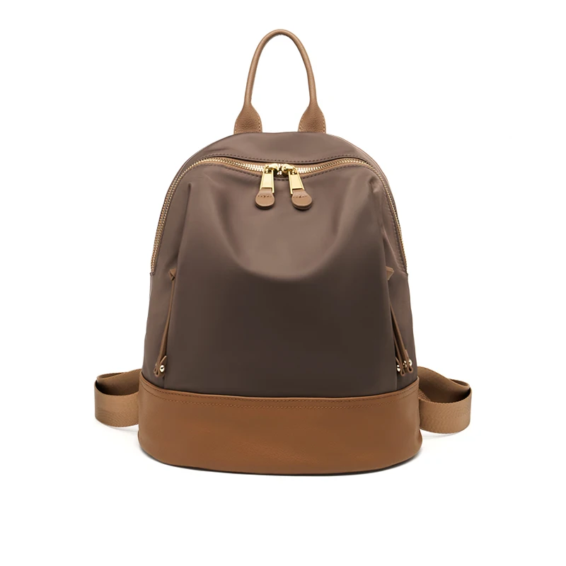 Oxford & Leather-Sac à dos esthétique pour femme, sacs d\'école, créateur de luxe pour filles, sacs à dos pour femmes, voyage, poids léger, nouveau,