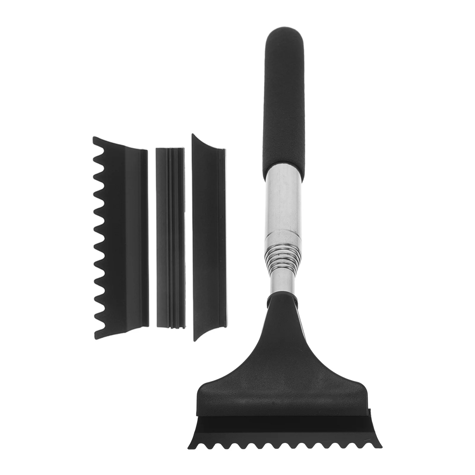 

1 Set Of Side Mirror Squeegee Extendable Snow Brush Ice Scraper For Water Removal Fog Prevention Rainproof Window Squeegee Mini