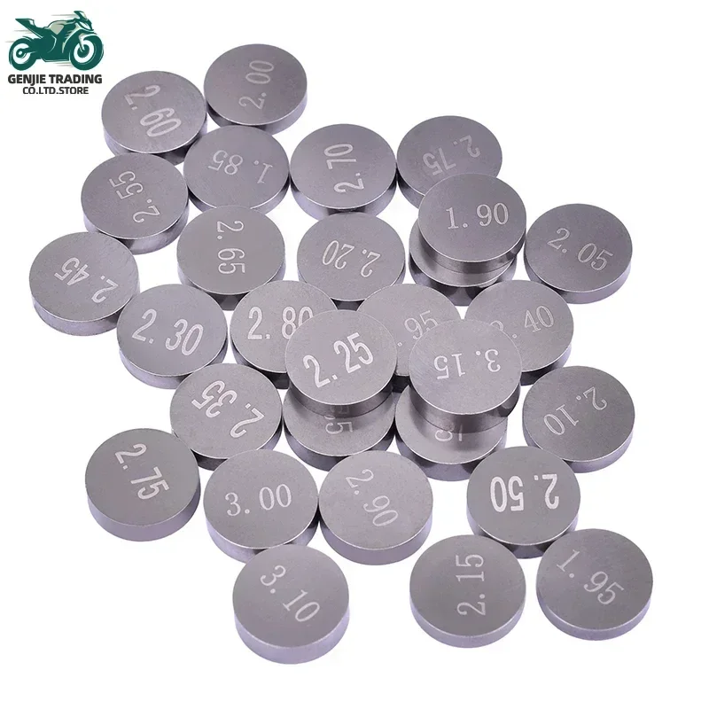 5pc 10mm Adjustable Valve Shim Motorcycle Engine Gasket Complete Refill Set For Honda For Harle/y Davidso/n For Aprilia For KT/M