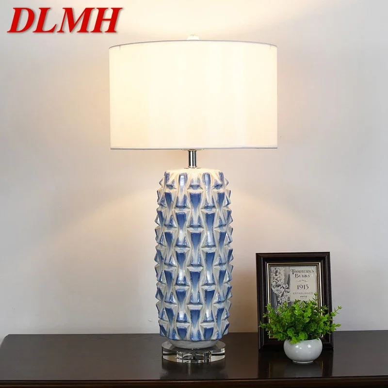 DLMH Contemporary CeramicTable Lamp Creativity Living Room Bedroom Study Hotel Homestay engineering Desk Light