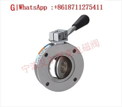 

GI Series Manual High Vacuum Butterfly Valve Manual Vacuum Butterfly Valve GI-25 GI-50 GI-80 GI-100
