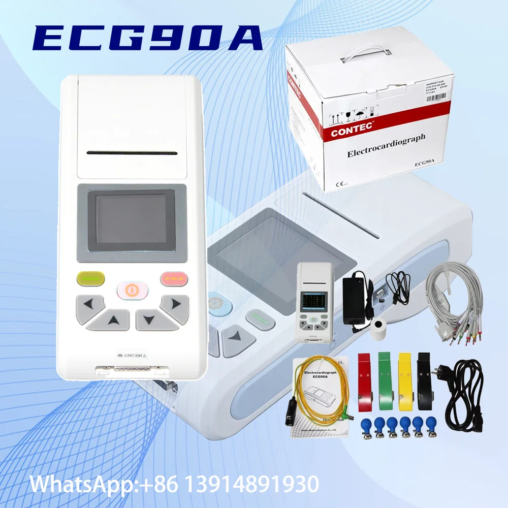 Integrated Touch Screen ECG Recorder Contec ECG90A 2.7