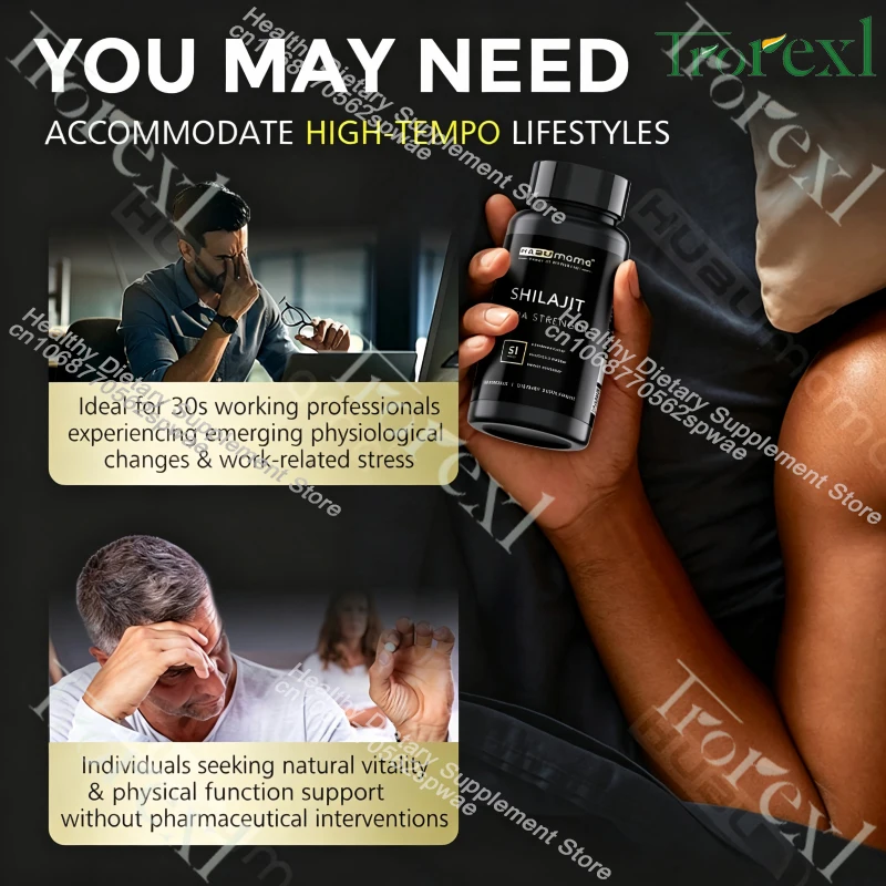 Male Enhancing with Natural Premium shilajit - Men's Supplement Support Endurance & Stamina view 4