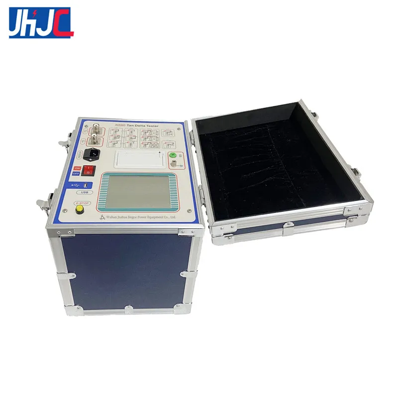 

Tan Delta Tester Automatic Dielectric Loss Tester 10KV Transformer CPACITANCE & DISSIPATION FACTOR Analysis Instrument