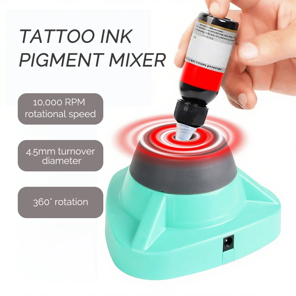 

Mini Vortex Mixer Tattoo Ink Nails Polish Mixed Shaker High-frequency Vibration Liquid Vortex Mixing Machine Tattoo Supplies