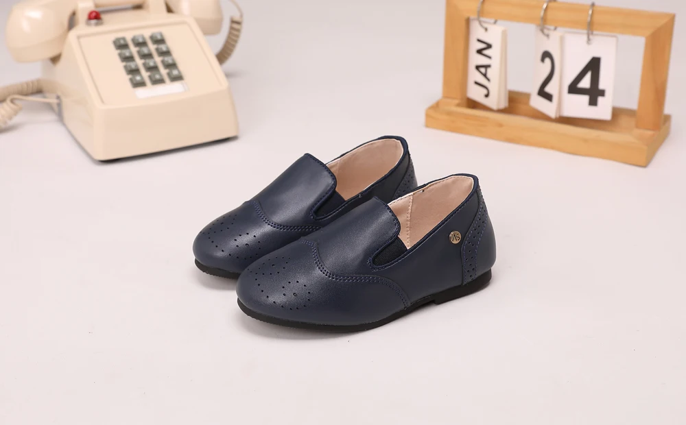 AS Kinderschuhe Marken-Kinderschuhe Baby Mädchen Lederschuhe Kleinkind Prinzessin Ballerinas Jungen Brogue Oxford Weiche Plateau Mary Jane Schuhe – Detail 27