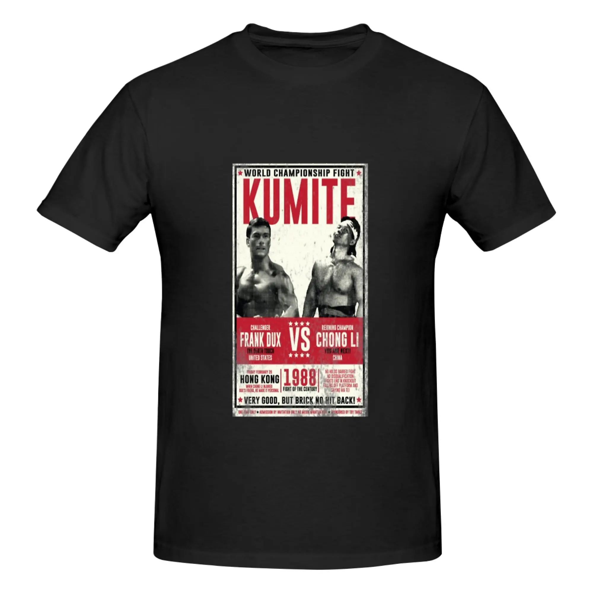 Funny Bloodsport Tri-blend Men's Printed T-Shirt Unisex T shirtSport Men