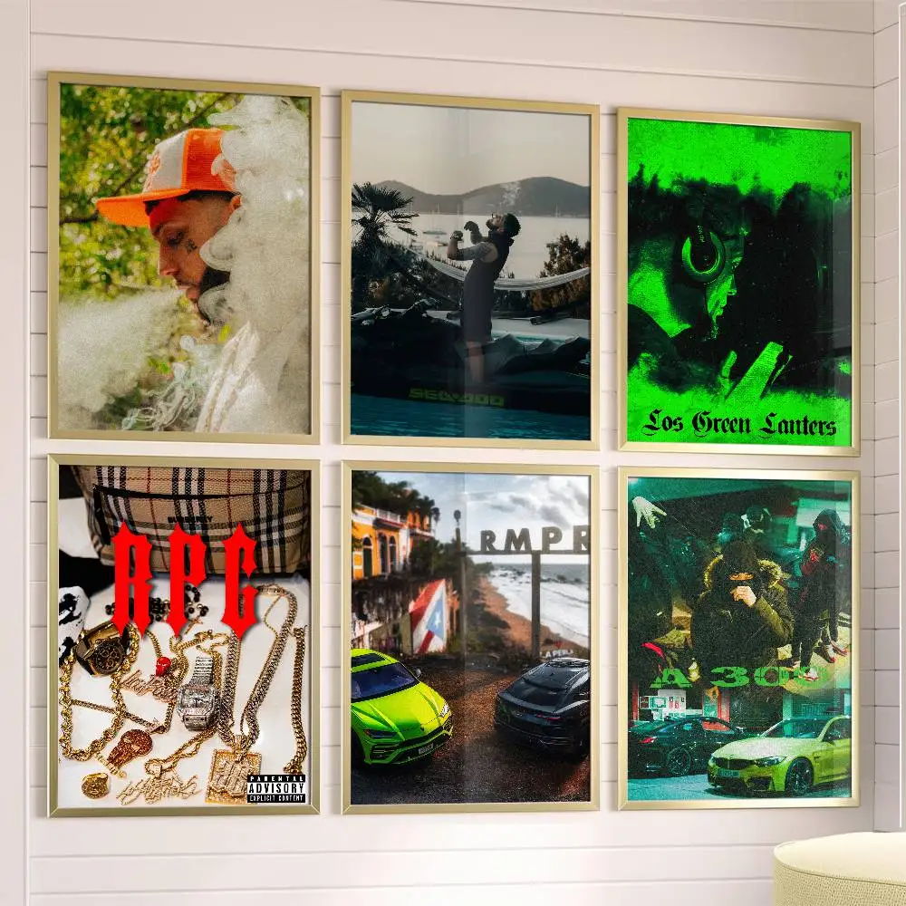 Póster de JC Reyes Los Green Lanters, pintura en lienzo, imagen artística de pared, decoración para sala de estar, hogar y dormitorio