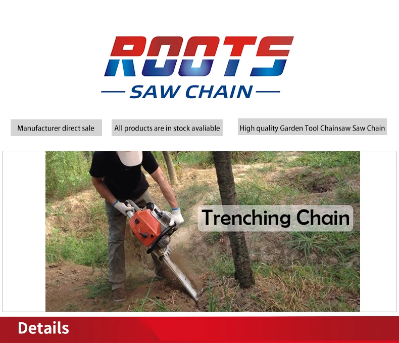 Serra de aço estável para Trenching Machine, Peças para Dging Machine