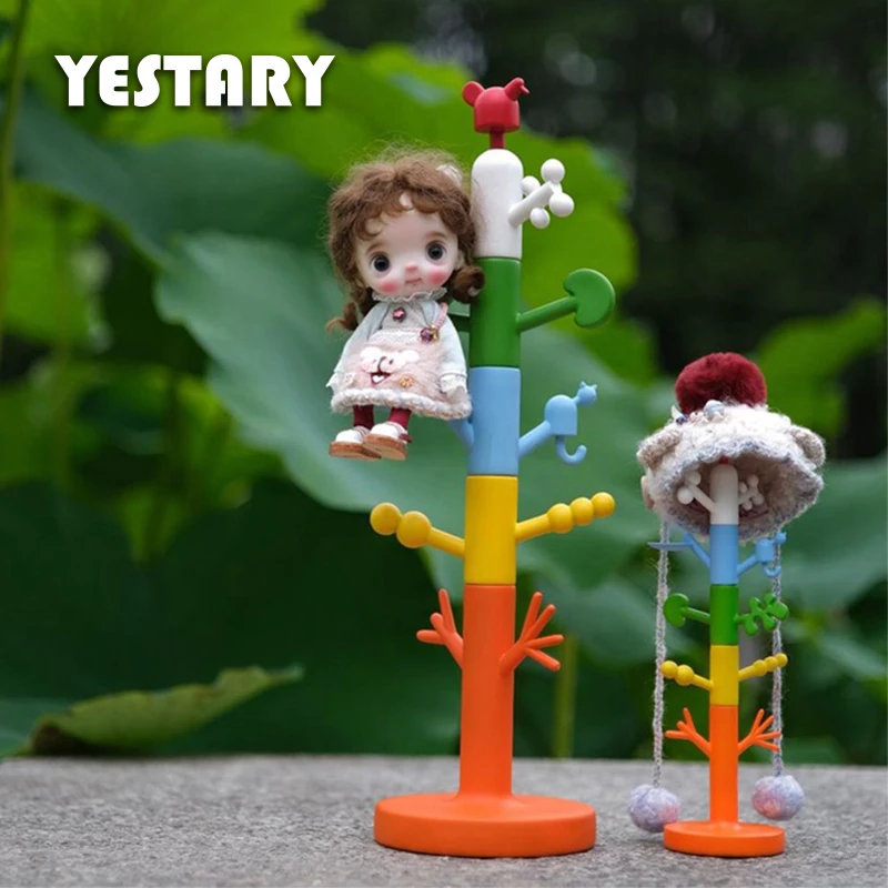 

YESTARY Bjd Dollhouse Furniture Coat Rack Doll Accessories Furniture For 1/6 Doll House For Blythe Ob11 Dolls Limited Collection