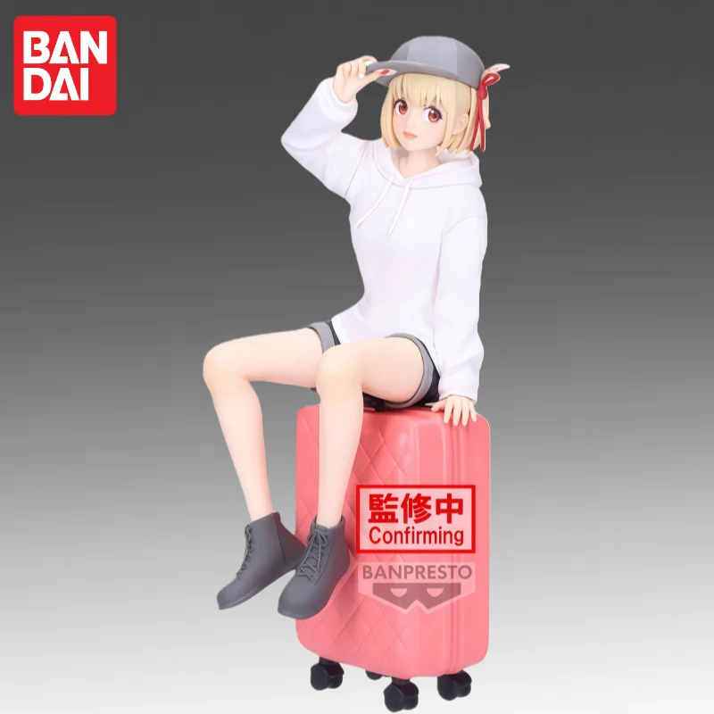 

In Stock Bandai Original Banpresto Lycoris Nishikigi Chisato Action Figure Model Doll Brand New Boxed Anime Characters Garage