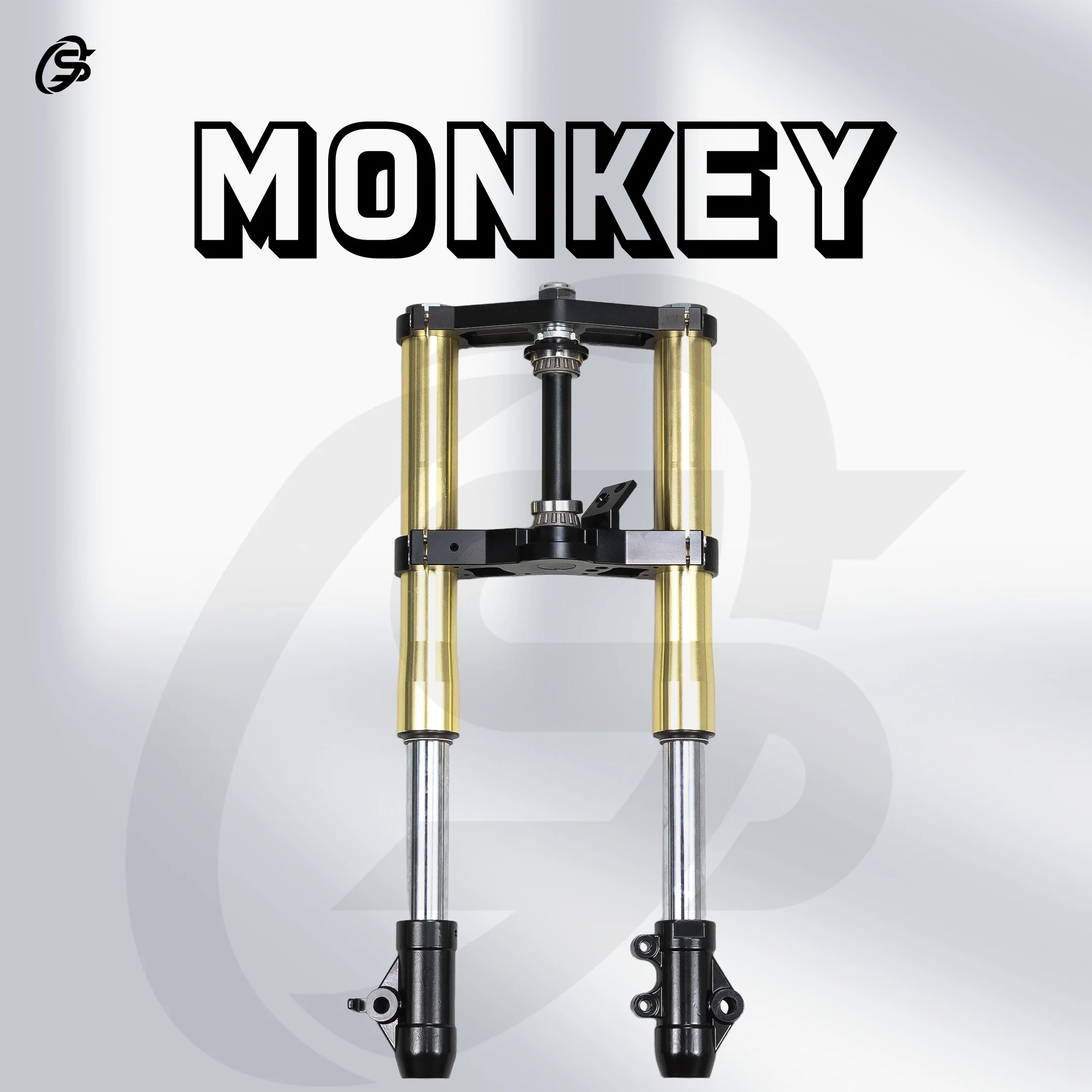 

540mm Fork Kit Z50 Front 45mm Shock Absorber Kit Golden Monkey Bike CNC Parts Rebound Speed Unadjustable