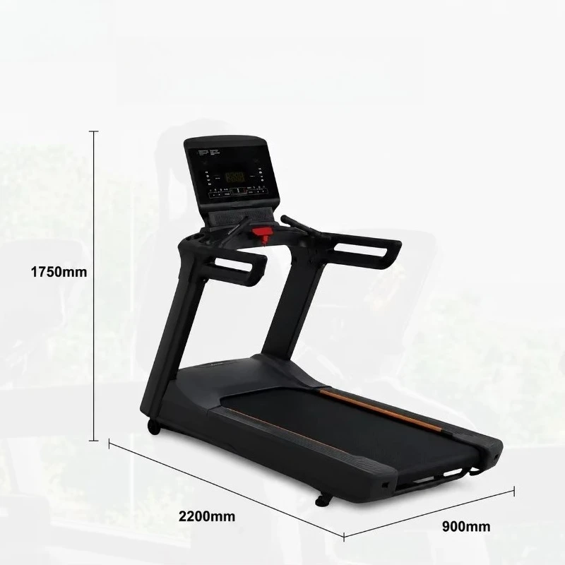 High Quality Commercial Cardio Fitness Machine Home Commercial LED Screen Electric Treadmill with LED Keyboard Calorie Function