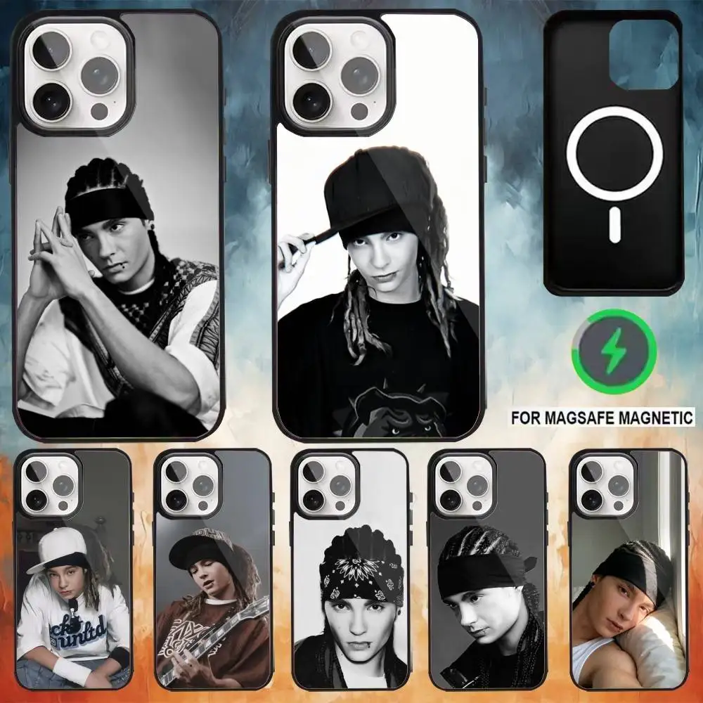 

Singer T-Tom Kaulitz Phone Case For iPhone 17,16,15,14,13,12,Plus,Pro,Max for Magsafe Magnetic Wireless Charging