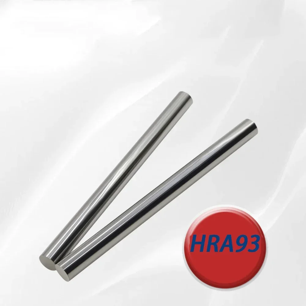1Pcs  Dia 0.3x100mm~8x100mm Hard Alloy Round Rod Bar Lenght 100mm Hra 93 CNC Machine Turning Tool Yg8
