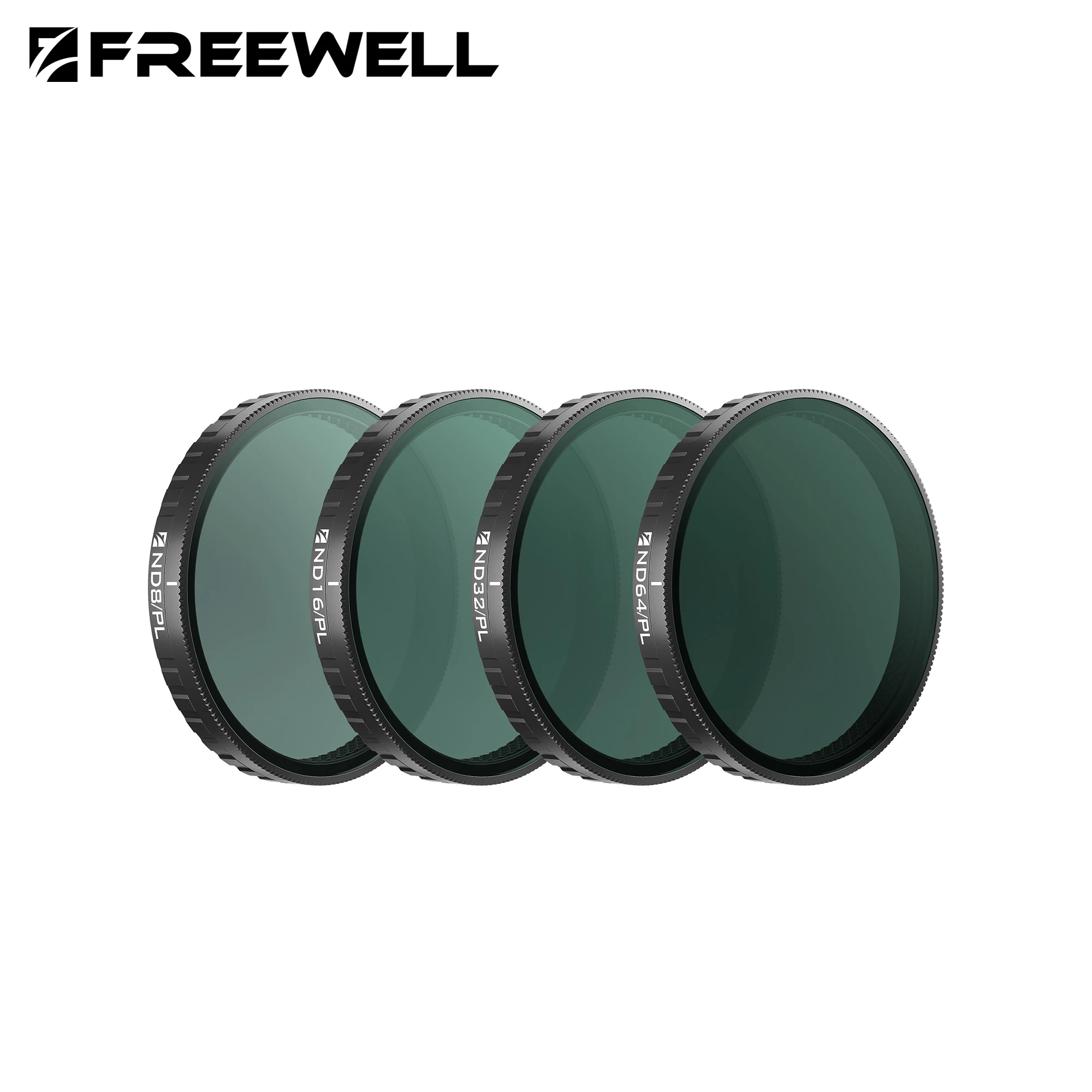 Freewell 4 Packs Action Cameras Filters ND/PL and ND Filter Kit Compatibility DJI Osmo Action 6 Camera Photography Accessories