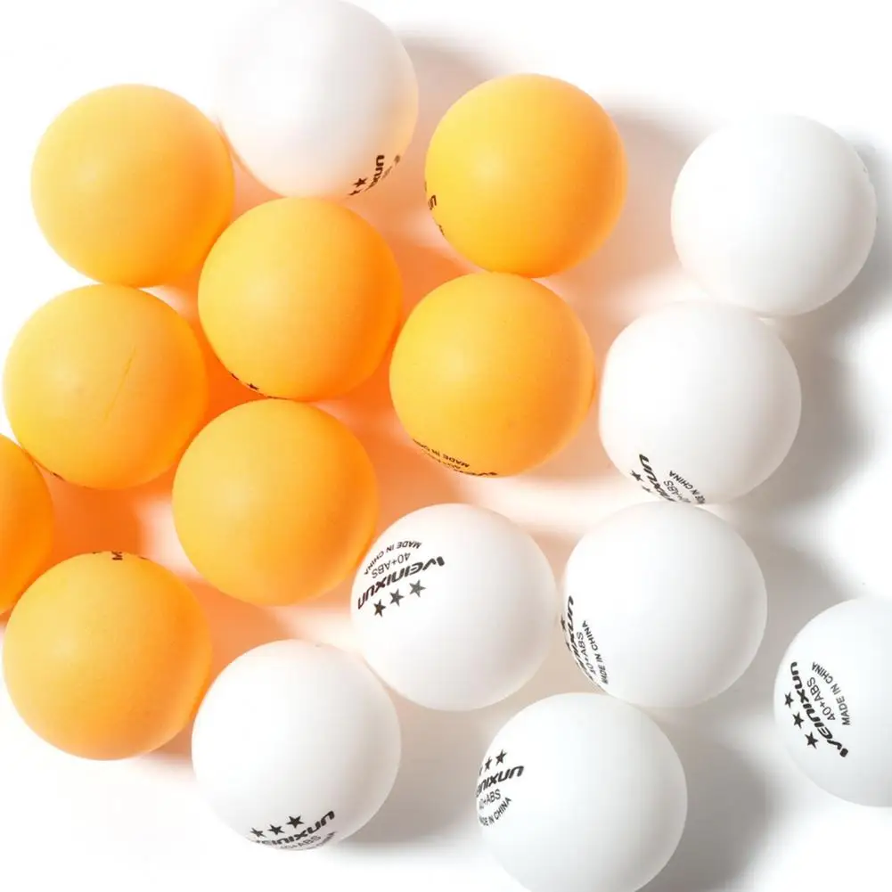 10Pcs 40mm 3-Star Table Tennis Balls Ping-Pong Ball Set Table Tennis Match Training Competition Professional Table Tennis Balls