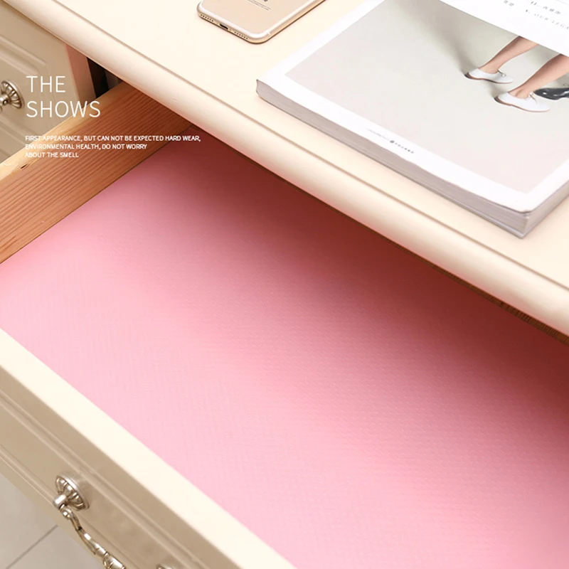 Moisture-Proof Anti-slip Mat Non-Adhesive Reusable Shelf Anti-Oil Cabinet Contact Cupboard Non-Slip Waterproof