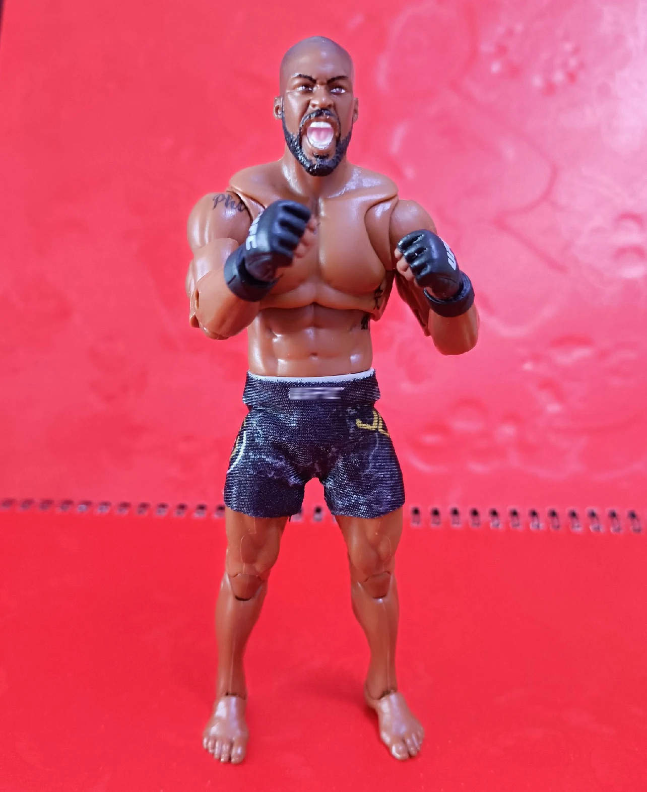MMA/WWE 6.5 بوصة جون جونز فيجورا تحدي الساحة المصارعة المصارع تتحرك الشكل 7 بوصة